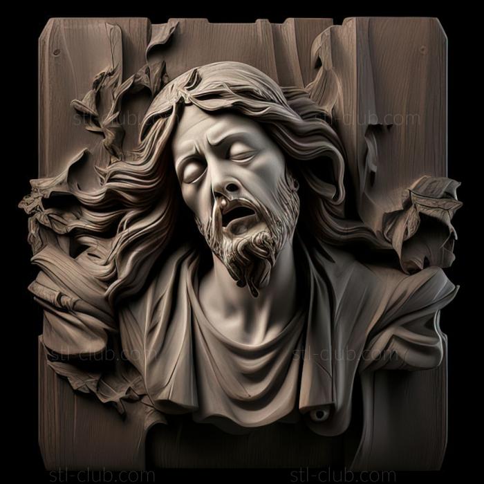 3D model st jesus (STL)